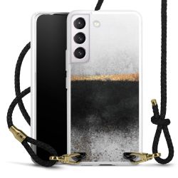 Carry Case Transparent Leather black/gold