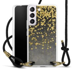 Carry Case Transparent Leather black/gold