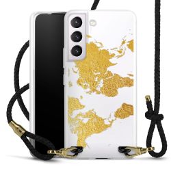 Carry Case Transparent Leather black/gold