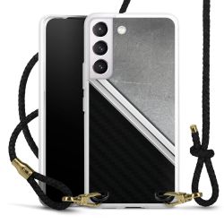 Carry Case Transparent Leather black/gold