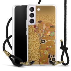 Carry Case Transparent Leather black/gold