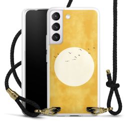 Carry Case Transparent Leather black/gold