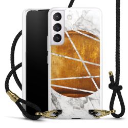 Carry Case Transparent Leather black/gold