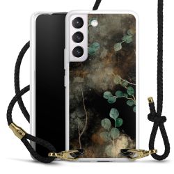 Carry Case Transparent Leather black/gold