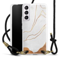 Carry Case Transparent Leather black/gold