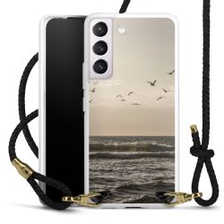 Carry Case Transparent Leather black/gold