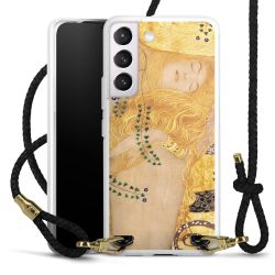 Carry Case Transparent Leather black/gold