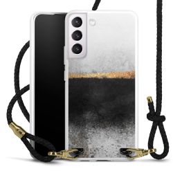 Carry Case Transparent Leather black/gold