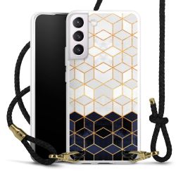 Carry Case Transparent Leather black/gold