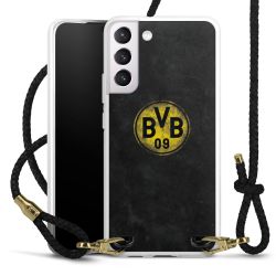 Carry Case Transparent Leather black/gold