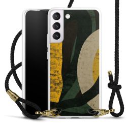 Carry Case Transparent Leather black/gold