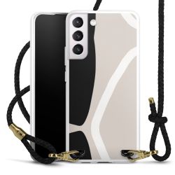 Carry Case Transparent Leather black/gold