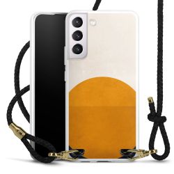 Carry Case Transparent Leather black/gold