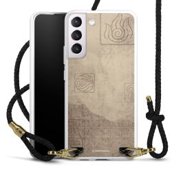 Carry Case Transparent Leather black/gold