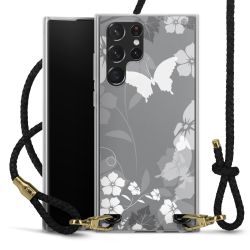 Carry Case Transparent Leather black/gold