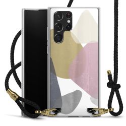 Carry Case Transparent Leather black/gold