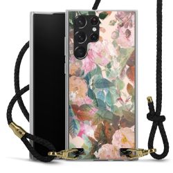 Carry Case Transparent Leather black/gold