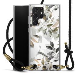 Carry Case Transparent Leather black/gold