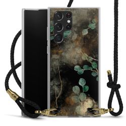 Carry Case Transparent Leather black/gold