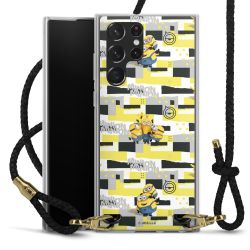 Carry Case Transparent Leather black/gold