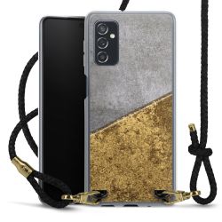 Carry Case Transparent Leather black/gold