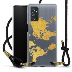 Carry Case Transparent Leather black/gold