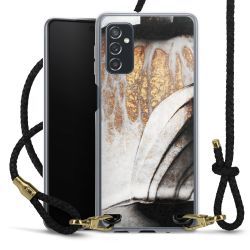 Carry Case Transparent Leather black/gold