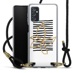 Carry Case Transparent Leather black/gold