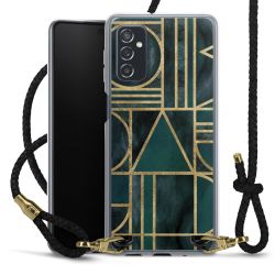 Carry Case Transparent Leather black/gold