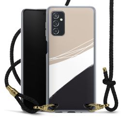 Carry Case Transparent Leather black/gold