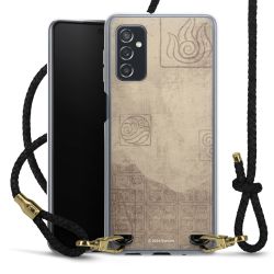 Carry Case Transparent Leather black/gold