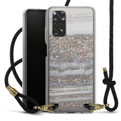 Carry Case Transparent Leather black/gold