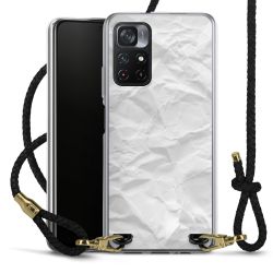 New Carry Case Transparent Leder schwarz/gold