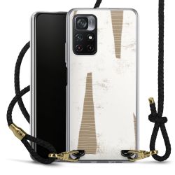 Carry Case Transparent Leather black/gold