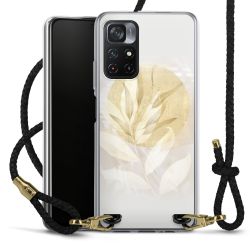 Carry Case Transparent Leather black/gold