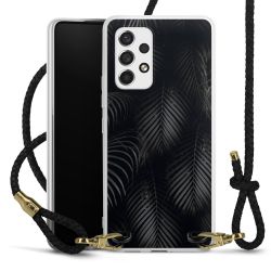 Carry Case Transparent Leather black/gold