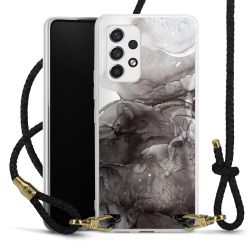 Carry Case Transparent Leather black/gold