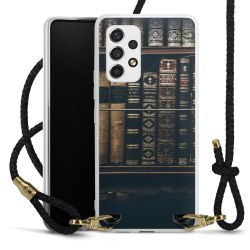 Carry Case Transparent Leather black/gold