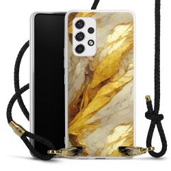 Carry Case Transparent Leather black/gold