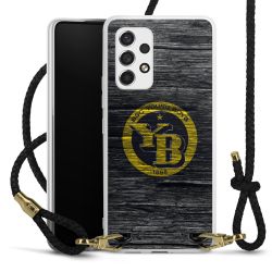 Carry Case Transparent Leather black/gold