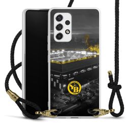 Carry Case Transparent Leather black/gold