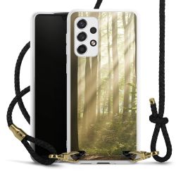 Carry Case Transparent Leather black/gold