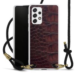 Carry Case Transparent Leather black/gold