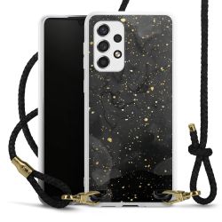 Carry Case Transparent Leather black/gold