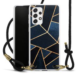 Carry Case Transparent Leather black/gold