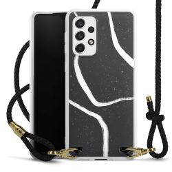 Carry Case Transparent Leather black/gold