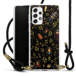 Carry Case Transparent Leather black/gold