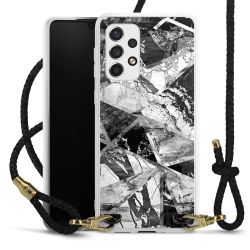 Carry Case Transparent Leather black/gold