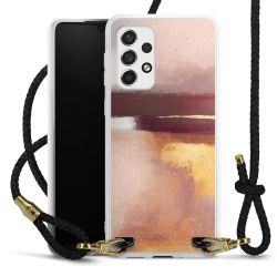 Carry Case Transparent Leather black/gold