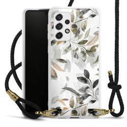 Carry Case Transparent Leather black/gold